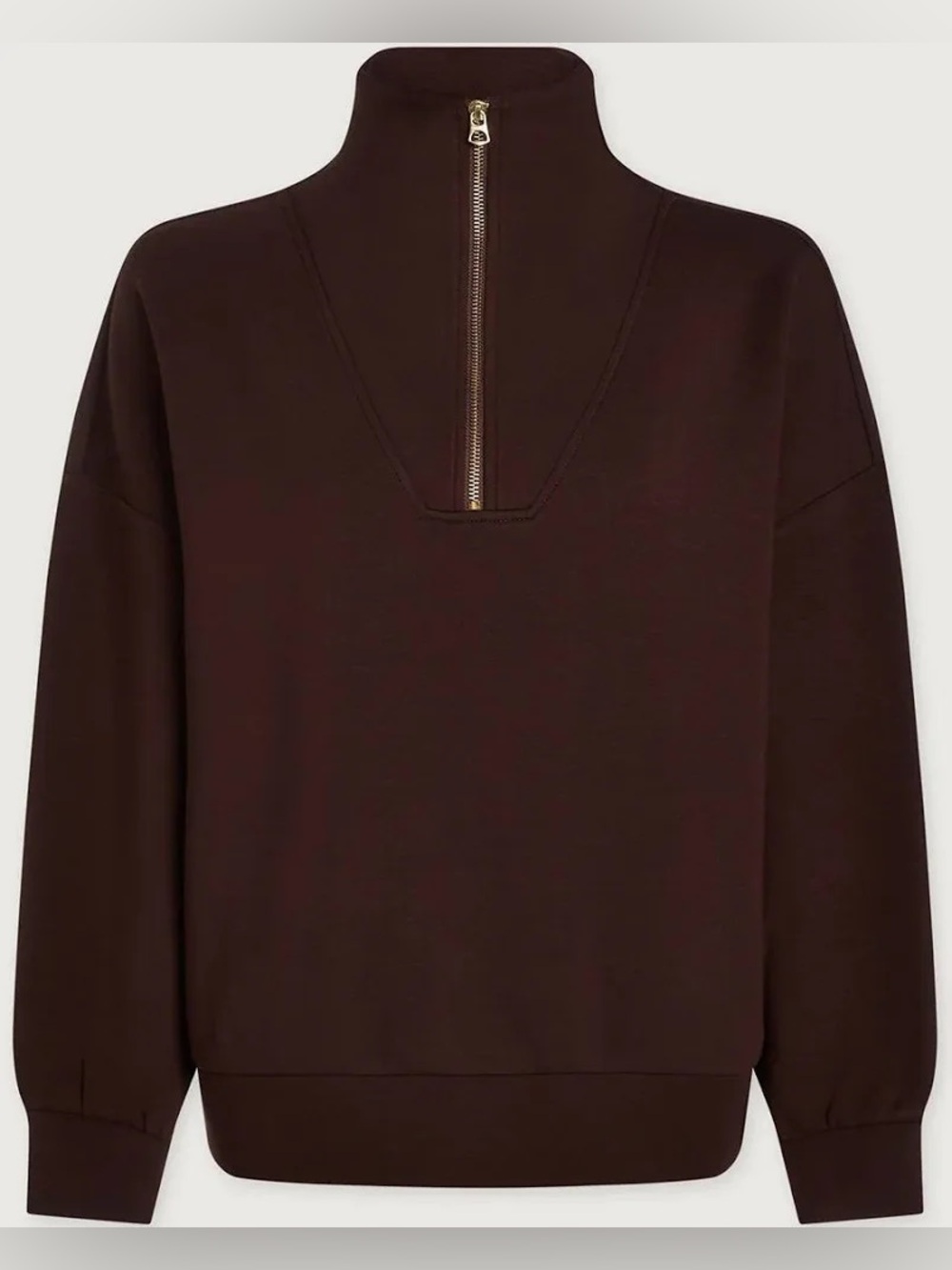 Varley Hawley Sweatshirt in Chocolate